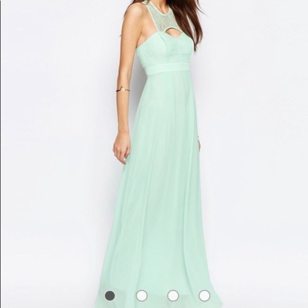 NWT BCBGeneration mint maxi dress